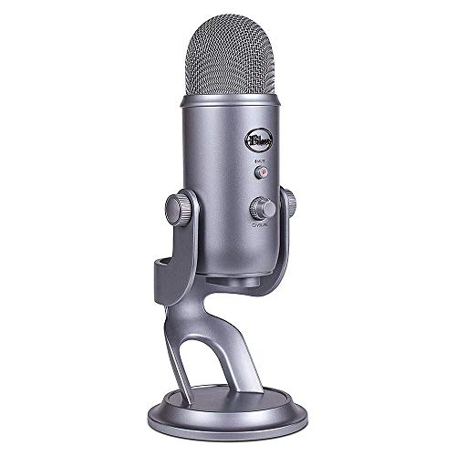 Blue Yeti USB Mic for Recording & Streaming on PC and Mac, 3 Cond...