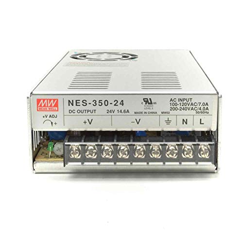 Mean Well 24V 350 watts UL Switcher Power Supply with Power Plug NES-350-24