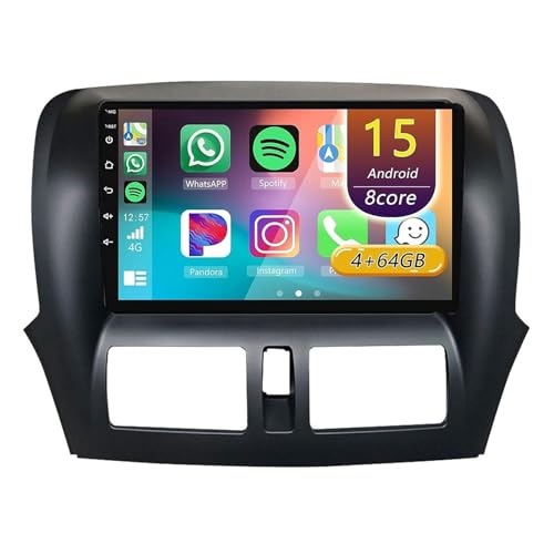 Android 15 Radio Coche,para Besturn X80 2013-2016 con Wireless Carplay Android Auto, Radio Táctil De 9 Pulgadas con GPS Navi WiFi Bluetooth Cámara SWC(D 8core(6G+128G))