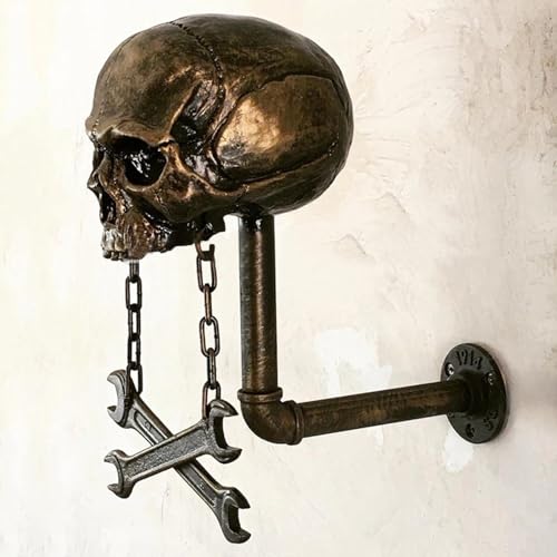 Soporte para casco con forma de calavera, el regalo perfecto para moteros 6