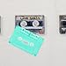 Veemoon Unique Color Tape Empty Cassette Tape Blank Audio Cassette for Home Decor 2pcs