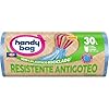Handy Bag Bolsas de Basura Resistente Antigoteo, 100% Reciclado, Autocierre, 30L, 12 Bolsas, 1 Paquete #1