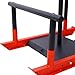 Weight Training Pull Sled, Fitness Strength Speed Training Steel Power Sleds & Chutes Workout Equipment for Athletic Exercise and Speed Improvement (Red)