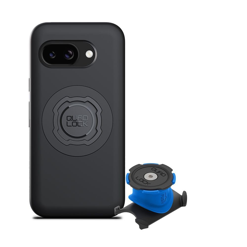 Quad Lock Stem/Handlebar Bike Phone Holder Kit with MAG Phone Case for Google Pixel 9A