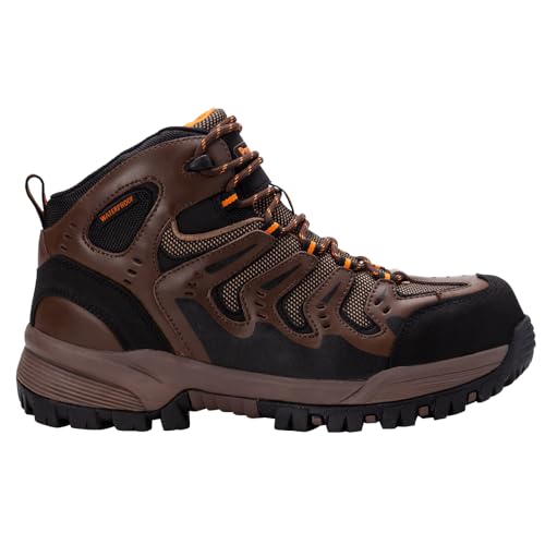 Image of Propet Mens Sentry 6 Inch Electrical Composite Toe Work Safety Shoes Casual - Black
