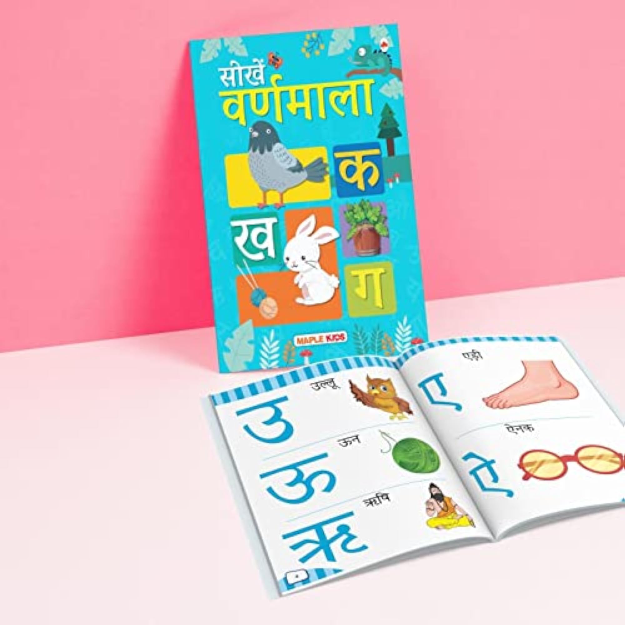 Varnmala Picture Book for Early Learning, Hindi Alphabets