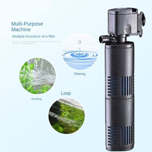 Image of Sobo Wp-3200F | Power : 25W | F.Max : 1200L /H | Upto 3.5 Feet Tank | 3 in 1 (Filtration, Oxygenation & Circulation) Aquarium Internal Filter Fully submersible
