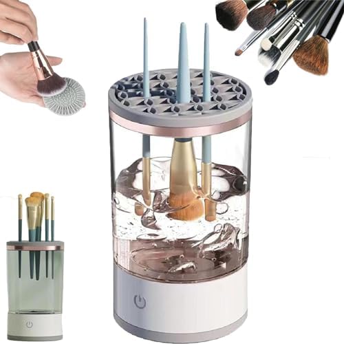MARCHONE Magic Makeup Cleaner,Illumi-Illumi Brush Blender, Brushly Pro Cosmetic Brush Cleaner, Brushly Pro, Illumi Makeup Brush Cleaner, Illumi Brush Blender Cleaner, Brush Blender Machine (1PCS)