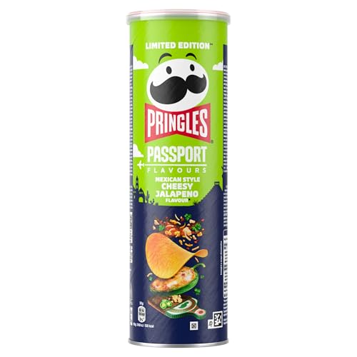 Pringles Passport Mexican Style Cheesy Jalapeño 165g