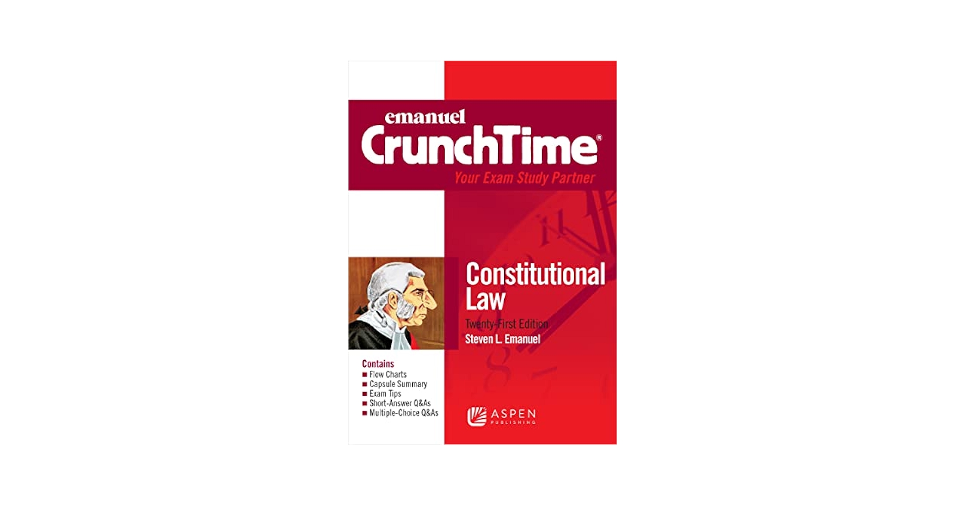 米国司法試験対策本 Crunch time Constitutional Law Amazon.com: CrunchTime for Contstitutional Law (Emanuel