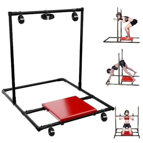 Multi-Functional BDSM Furniture Featuring Adjustable Handcuffs Ankle Restraints and Neck Collars. Enables Diverse Sexual Positions for Couples Seeking Bondage Restraint and Submission Training.