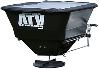 Buyers Products ATVS100 ATV All-Purpose Broadcast Spreader 100 lbs. Capacity with Rain Cover , Black