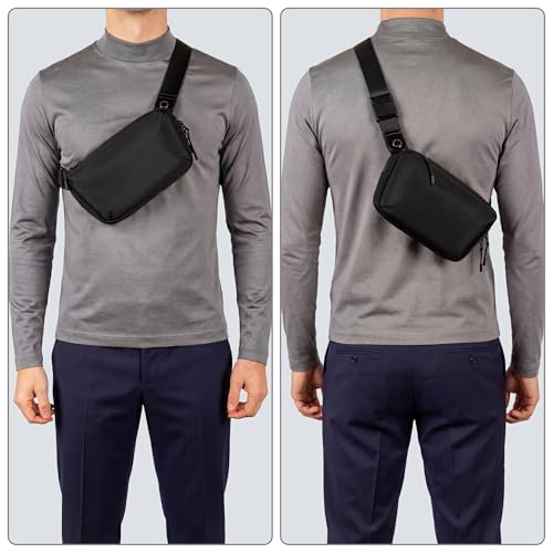 Image of Urban Core Sling Bag - Premium Minimalist EDC Crossbody with Titanium Hardware