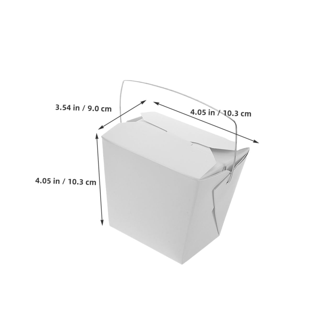 NAMOARLY Food Takeaway Containers Chinese Takeout Boxes 50pcs Paper Containers 26oz for Catering Picnics