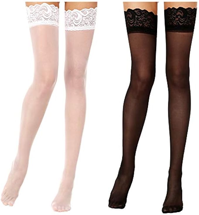 Lidogirl 蕾丝上衣过膝长袜