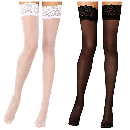 Image of Lidogirl Lace Top Thigh High Stockings