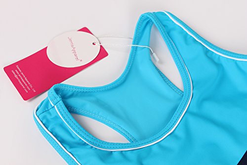 Image of JerrisApparel Little Girls' Summer Two Piece Boyshort Tankini Kids Swimsuit