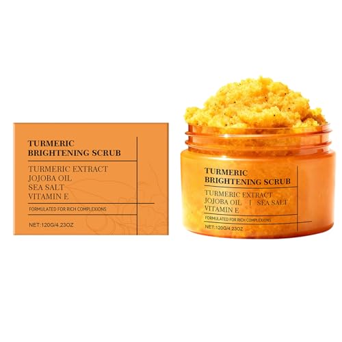 Zasdvn Exfoliante facial – 120 g limpiador para la piel | Exfoliante aclarador para la cara, para la piel sensible y seca de mujeres y hombres todos los días en la ducha o en el baño