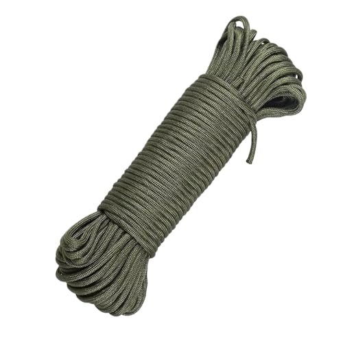 Cuerda resistente, cuerdas para tendedero | Cuerda de camping resistente a los rayos UV,Paracord multifuncional de 7 hilos para proyectos de manualidades, camping, escalada