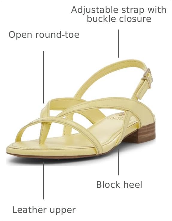 Image of Vince Camuto Melly Strappy Flat Sandals