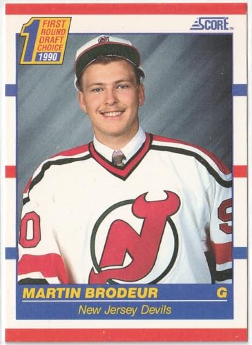 1990-91 Score American Hockey Rookies Martin Brodeur Rookie Card RC #439