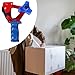 YWMJZEU Tape Dispenser Comfortable Grip Heavy Duty Handheld Dispenser for Industrial Carton and Box Packaging
