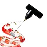 manhegari Batidora De Huevos Eléctrica | Batidora Inalámbrica a Batería | Aparato Eléctrico Para Batir Huevos Y Mezclar A Mano - Para Repostería Pasteles Café Espuma De Leche Cocina Casa Hogar