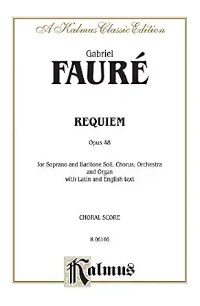 Requiem Op 48 English Language
