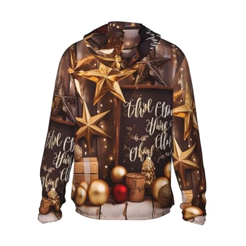 Men's Sun Protection Shirts Merry Christmas and Happy New Year Long Sleeve Sun Shirt for Fishing Running2