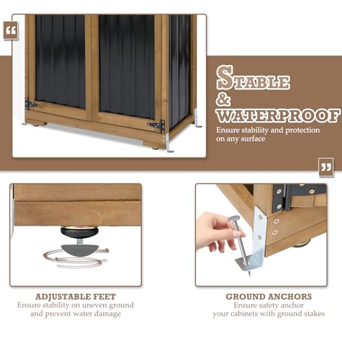 Metal Storage Shed for Backyard