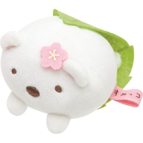 すみっコぐらし すみっコぐらし神社 桜咲く開運アイテム さくらもちぬいぐるみ しろくま