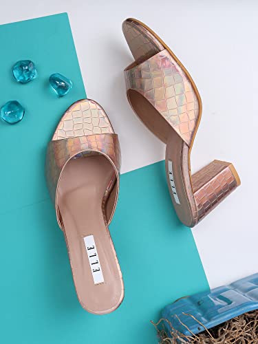 Image of ELLE womens El-ka-w-113 Heeled Sandal