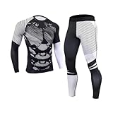 Respectueux de la peau : l'ensemble de sous-vêtements est conçu avec une compression extensible for votre liberté lors des activités de plein air, sans jamais avoir la sensation d'être attaché. Notre technologie sans couture garantit l'absence de friction.