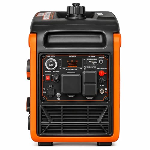 Image of LIFAN 4800W Portable Inverter Generator with Remote Electric Start, Super Quiet Gas Powered Engine, 30A RV Ready Outlet & CO-Minder Sensor, EPA Compliant for Camping, Travel Trailers & Home Backup