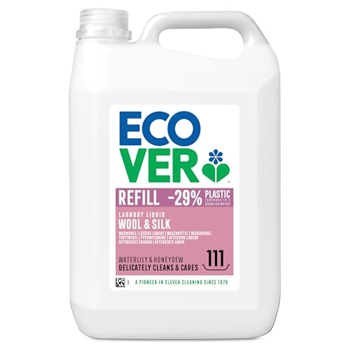 Ecover Lessive Laine et Linge Délicat, Lessive liquide, Pour un