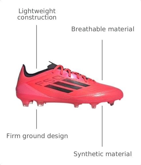 Image of Adidas Unisex-Adult F50 Pro Firm Ground Soccer Cleats