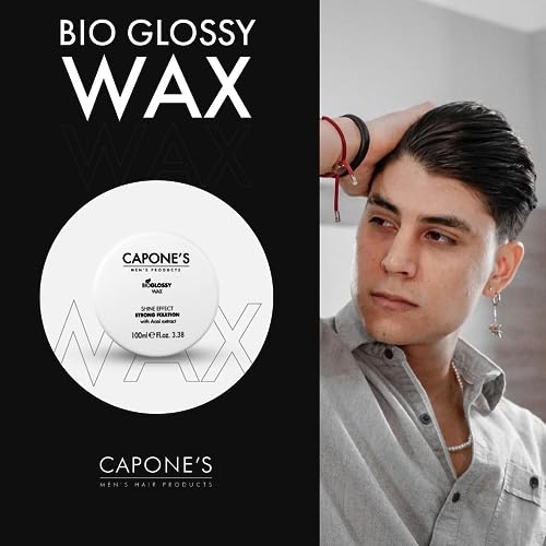 Capone'S Men Bio-Glossy Wax Shine Effect Strong Fixation miniatura 4