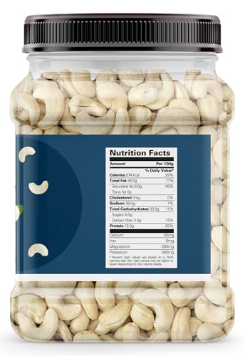 Image of kitchen Jungle Whole Cashew /Kaju Nuts 1KG Pack | Whole Crunchy Cashew Nuts | Premium Kaju | Rich in Protein | Rich in Fibre | Dry Fruit | Festive Snacking