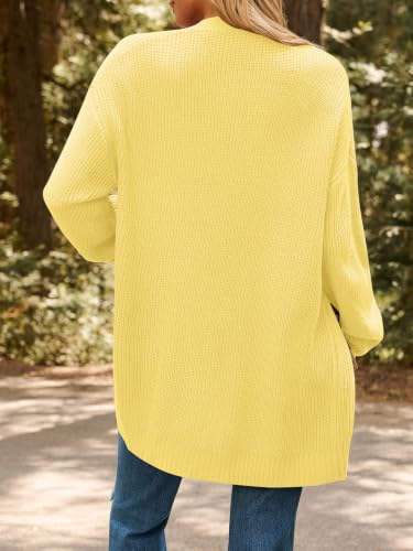 Image of LILLUSORY Oversized Cardigan Sweaters for Women 2026 Fall Fashion Outfits