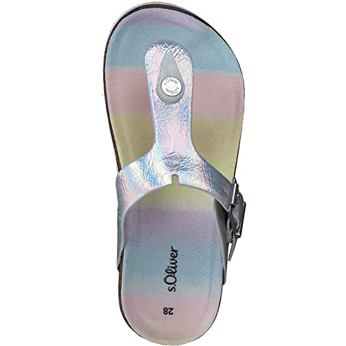 Girls' 5-5-47401-20 Toe Separator Sandals3