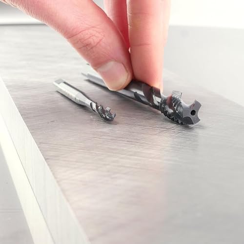 GSR PROFI Maschinen-Gewindebohrer M3, Form C, RSP 35°, HSSE Metallbohrer/VAP, Bessere Haftung für Schneidöl, Gewindeschneider für Edelstahl, Profi Gewindeschneider Sackloch