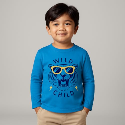 Image of NammaBaby Baby Boys Cotton Regular Fit T-Shirt