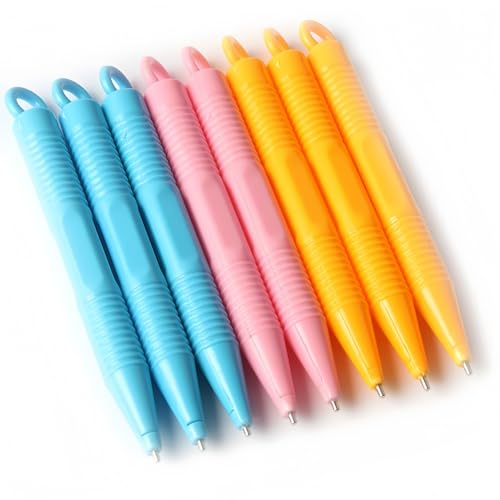 Heyumybit Lápiz Magnético para Dibujar,8 Piezas Pluma De Tablero De Dibujo,Bolígrafo De Dibujo Magnético para Pizarra Para Imán Notas