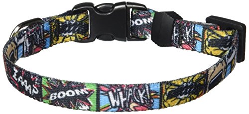 Image of Yellow Dog Design Vintage Comic Strip Dog Collar - Size Teacup 4 inch - 9 inch