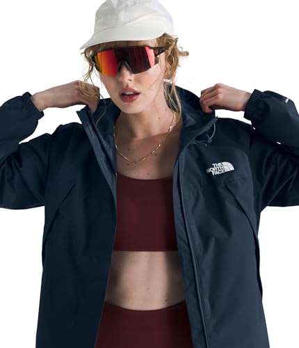 The North Face Women's Antora Waterproof Jacket in Summit Navy, X-Large - Stay Dry, Stylish, and Ready for Adventure - Image 5