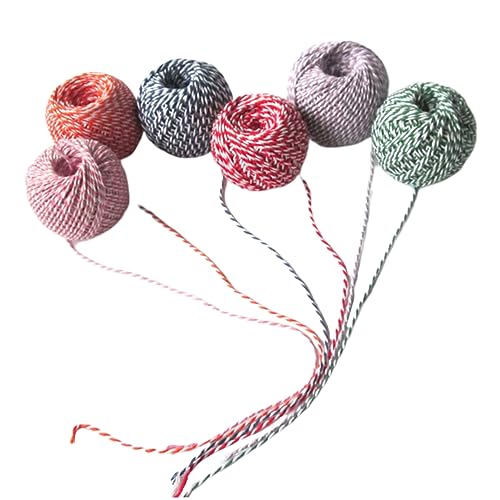 Ficelle de jute Homoyoyo : 14 rouleaux de corde épaisse pour emballage et artisanat