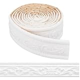 Gnovldg Bordüre Selbstklebend, 10m x 8cm 3D Selbstklebende Bordüre