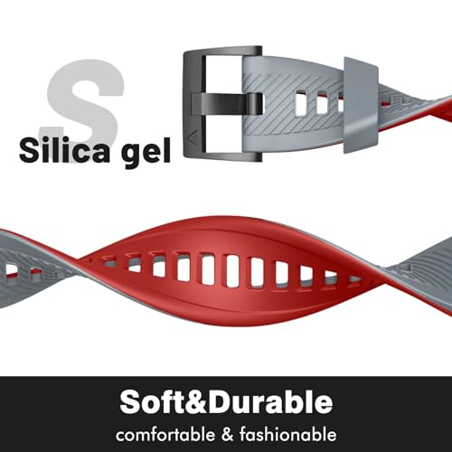 Correa de silicona suave para Garmin Fenix 5 de 22mm miniatura 4