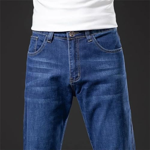 Men's Regular Fit Jeans – Stretch Denim Pants, Business Casual Straight Leg Trousers for Work and Fall Wear4
