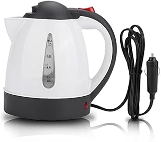 Car Electric Kettle, Portable 1000ml DC 24V Travel Car Cigarette Lighter Truck Kettle Water Heater Bottle for Tea Coffee.